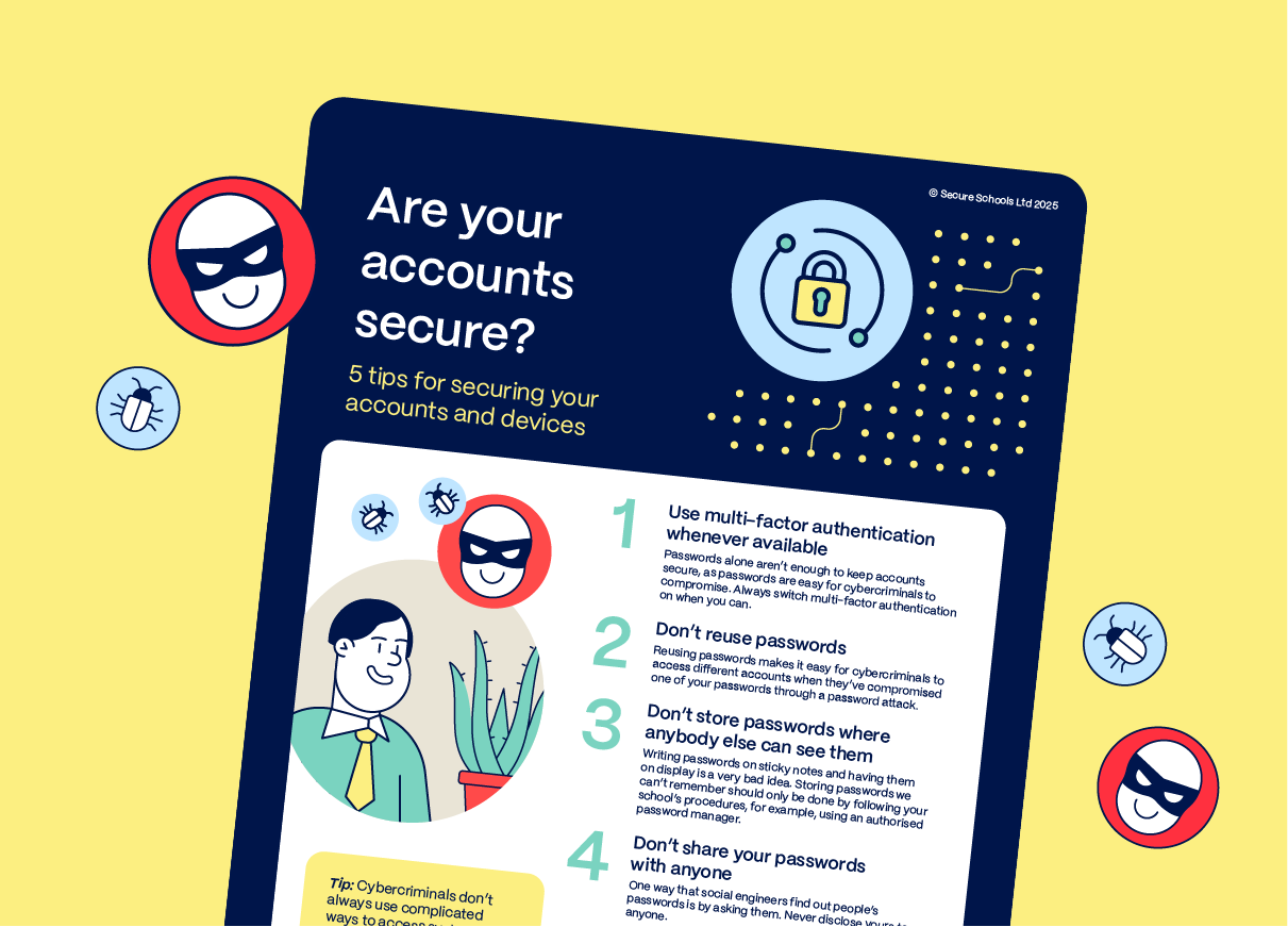 Thumbnail image of a cybersecurity poster titled 