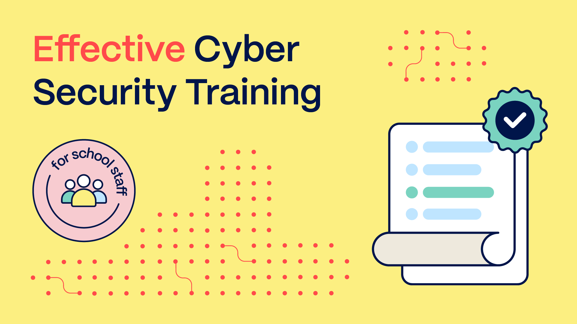 A bright yellow blog banner titled 